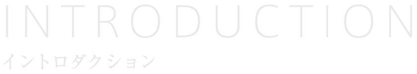 イントロダクション